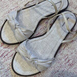 Reformation Sandals- Oat 8.5